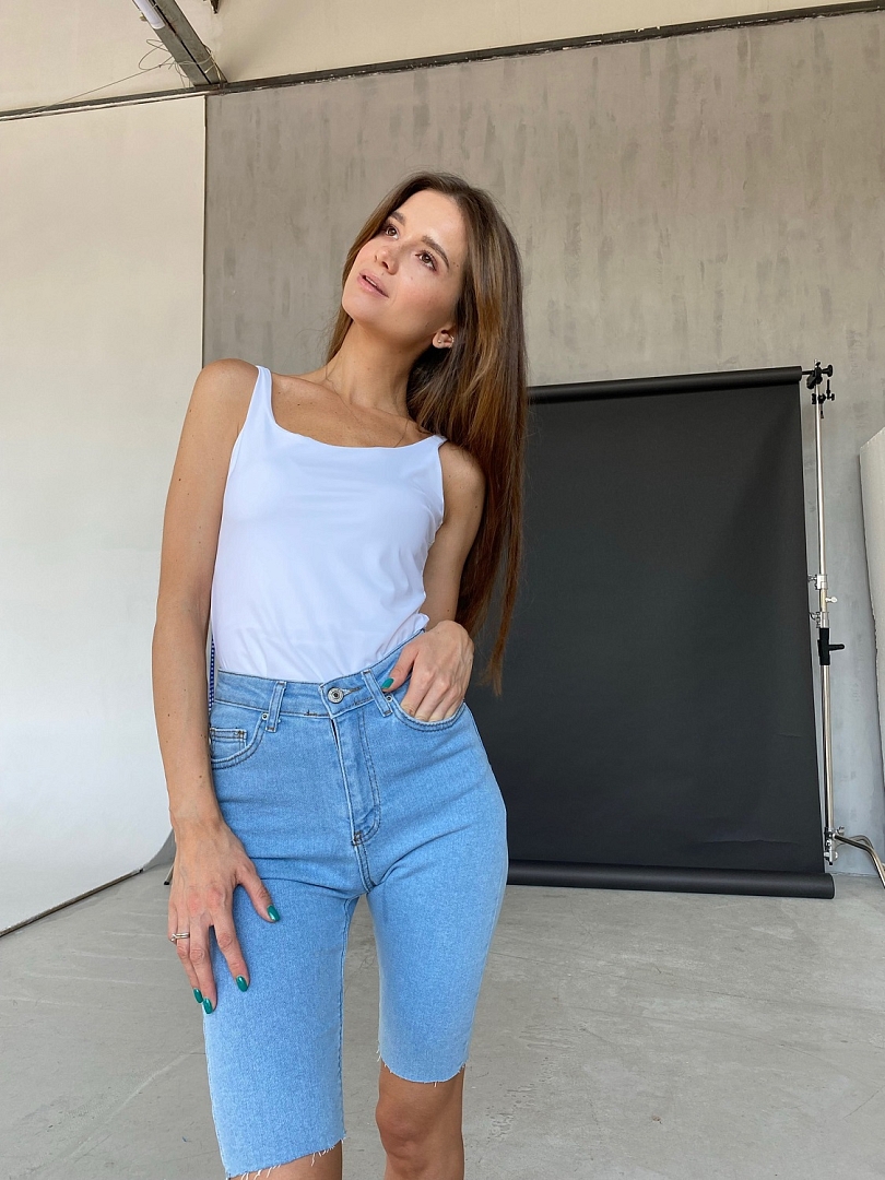 Велосипедки из денима 