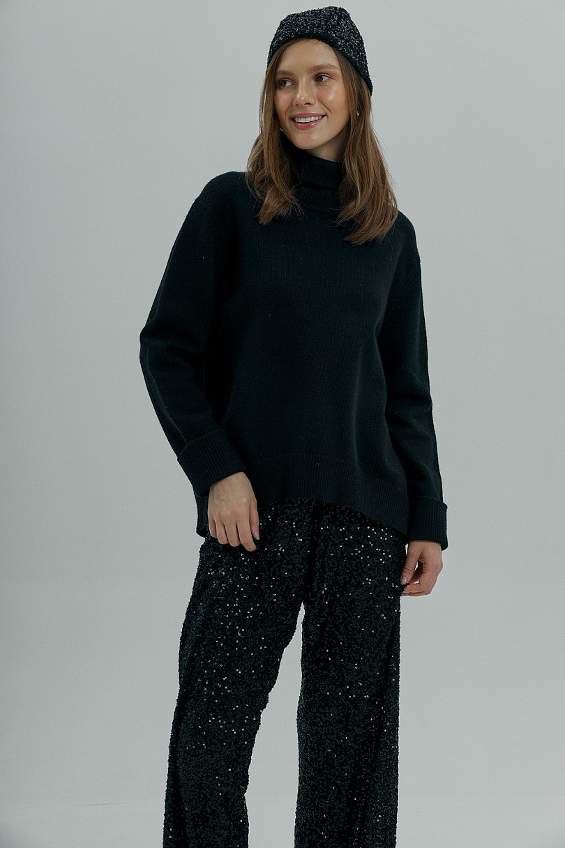 Свитер из кашемира и шерсти 