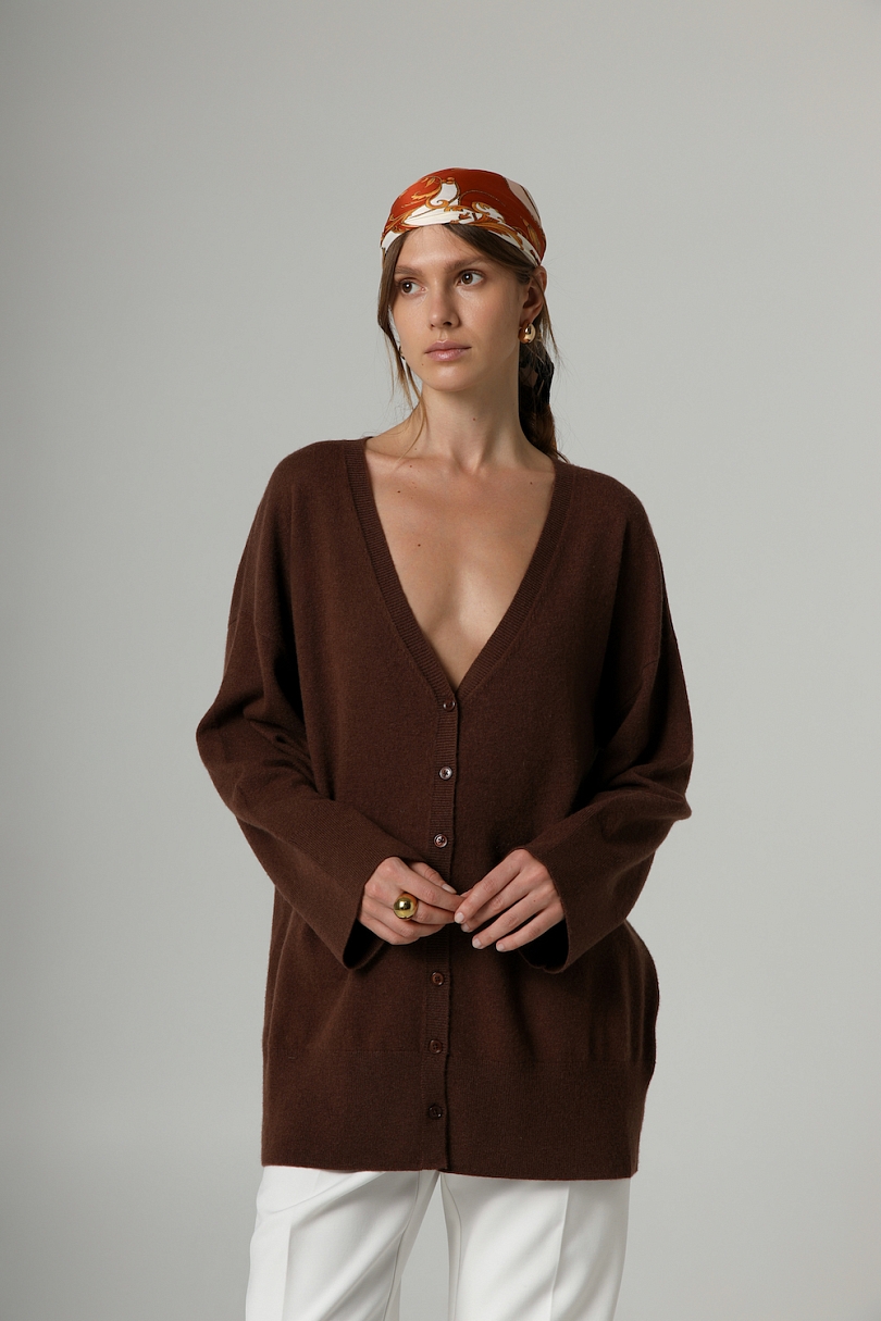 Кардиган из шерсти и кашемира