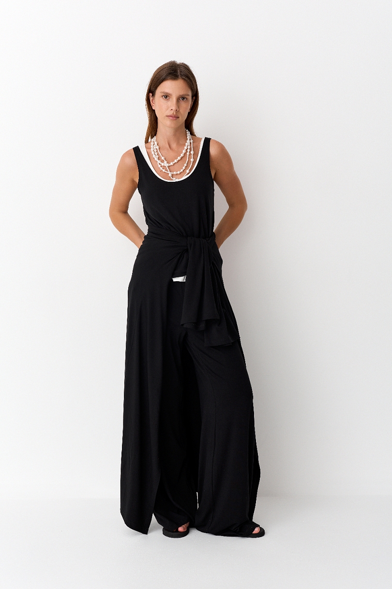 Майка расслабленная из вискозы