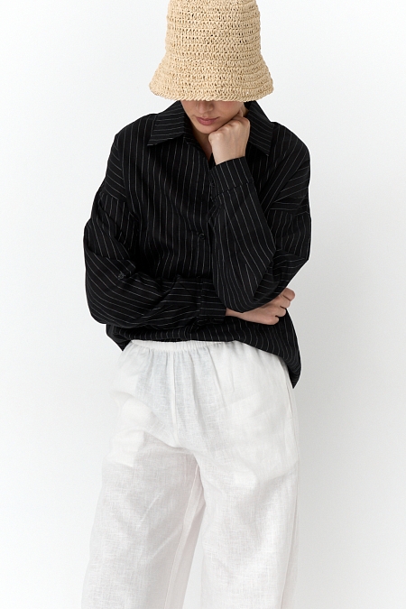 Панама из рафии