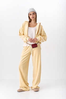 Костюм из хлопкового велюра