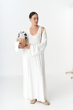 Комплект кардиган и платье-майка