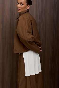 Комплект с юбкой из хлопка и нейлона