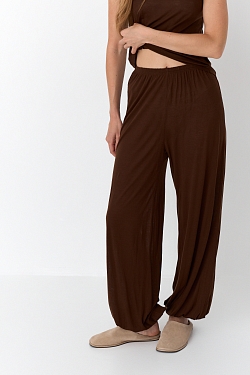 Брюки свободные с резинкой из лиоцелла CL