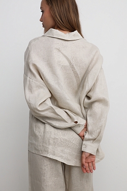 Брюки базовые из 100% премиум льна