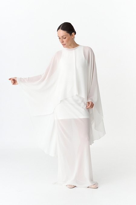 Накидка из шифона