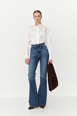Джинсы расклешенные