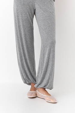 Брюки свободные с резинкой из тенсела CL