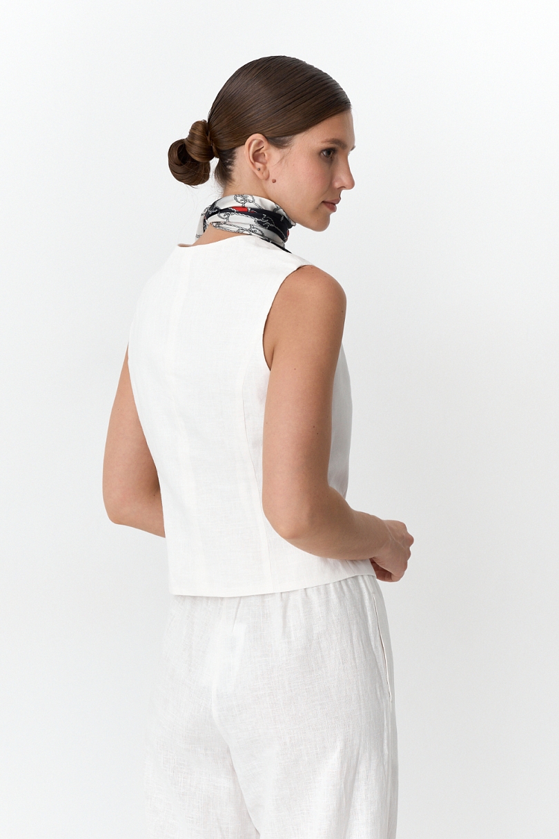 Жилет классический из рами