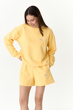 Костюм с шортами из мягкого трикотажа 