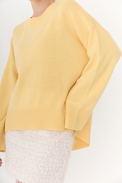 Свитер О- образный из шерсти и кашемира