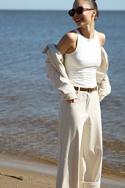 Топ двойной из вискозы 