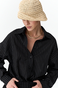 Панама из рафии