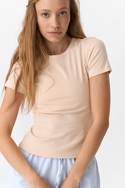 Футболка slim с окантовкой