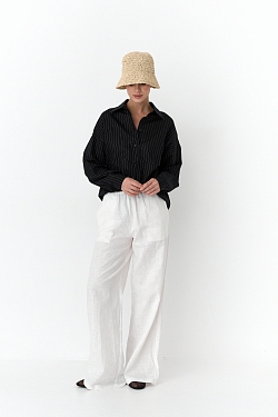 Панама из рафии