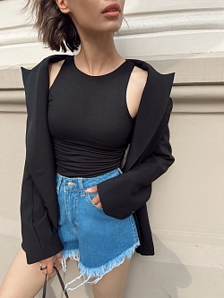 Топ двойной из вискозы