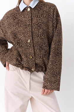 Жакет с акцентными пуговицами