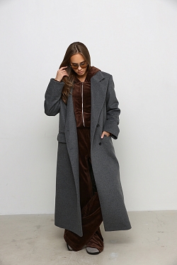 Пальто из шерсти оверсайз