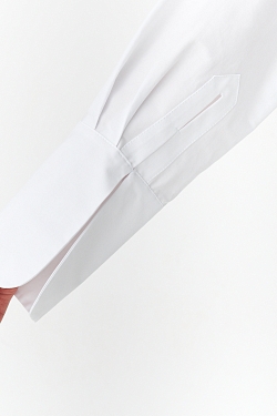 Рубашка приталенная с ассиметрией