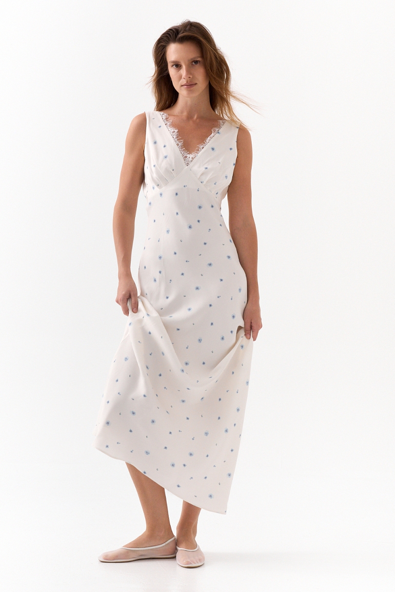 Комбинация из вискозного шелка Fleur