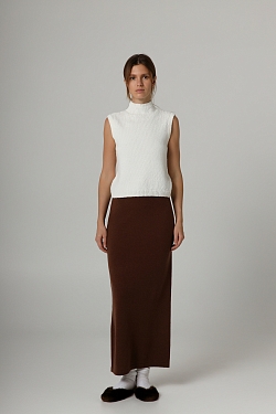 Юбка из шерсти и кашемира