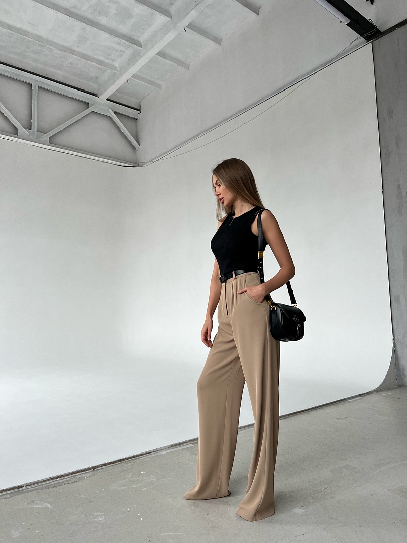 Брюки палаццо 