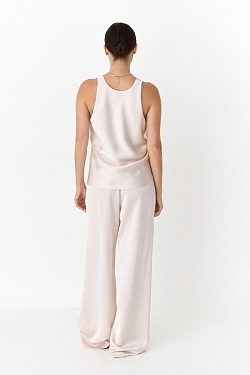 Топ из ткани с эффектом мятости