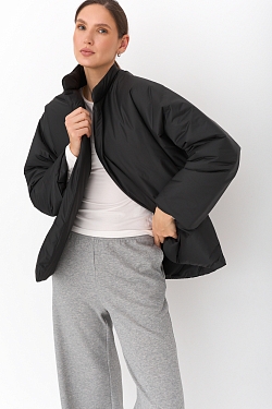 Куртка с цельнокроеным рукавом с поясом