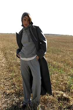 Свитер из кашемира и шерсти 