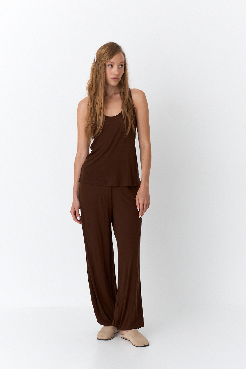 Майка полуприталенная из лиоцелла CL