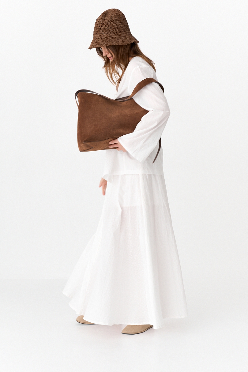 Панама из рафии