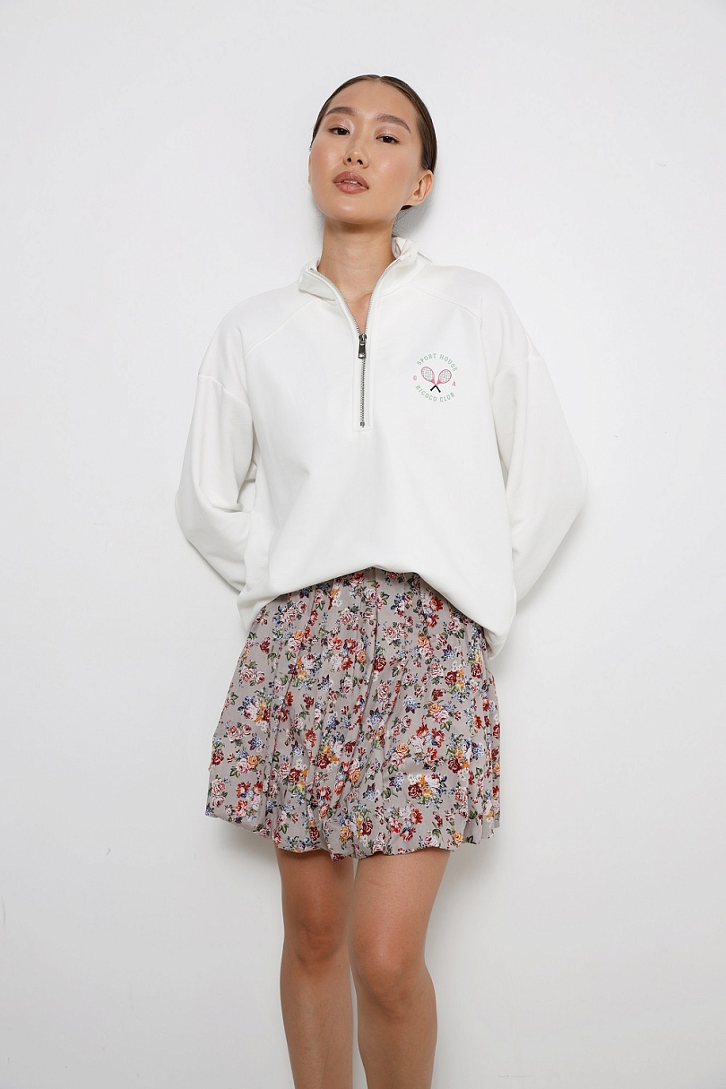 Анорак с лого pink green