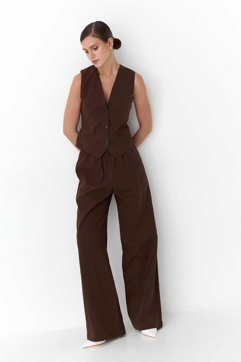 Жилет классический из рами