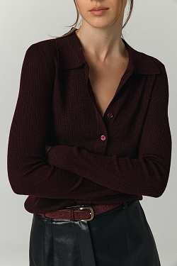 Кардиган на пуговицах из шерсти мериноса