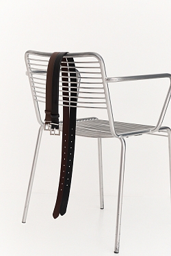 Ремень базовый из натуральной кожи