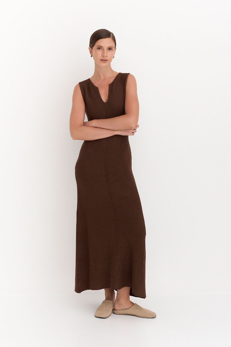 Платье ажурной вязки 