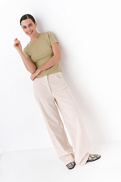 Футболка slim с окантовкой