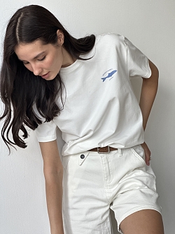 Футболка в расслабленном стиле с принтом Ricoco Market