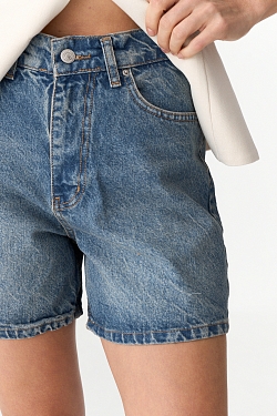 Шорты базовые из денима