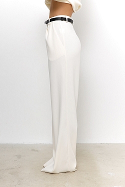 Брюки палаццо струящиеся