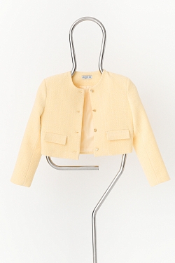 Жакет из твида укороченный