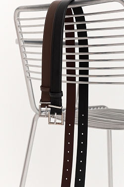 Ремень базовый из натуральной кожи