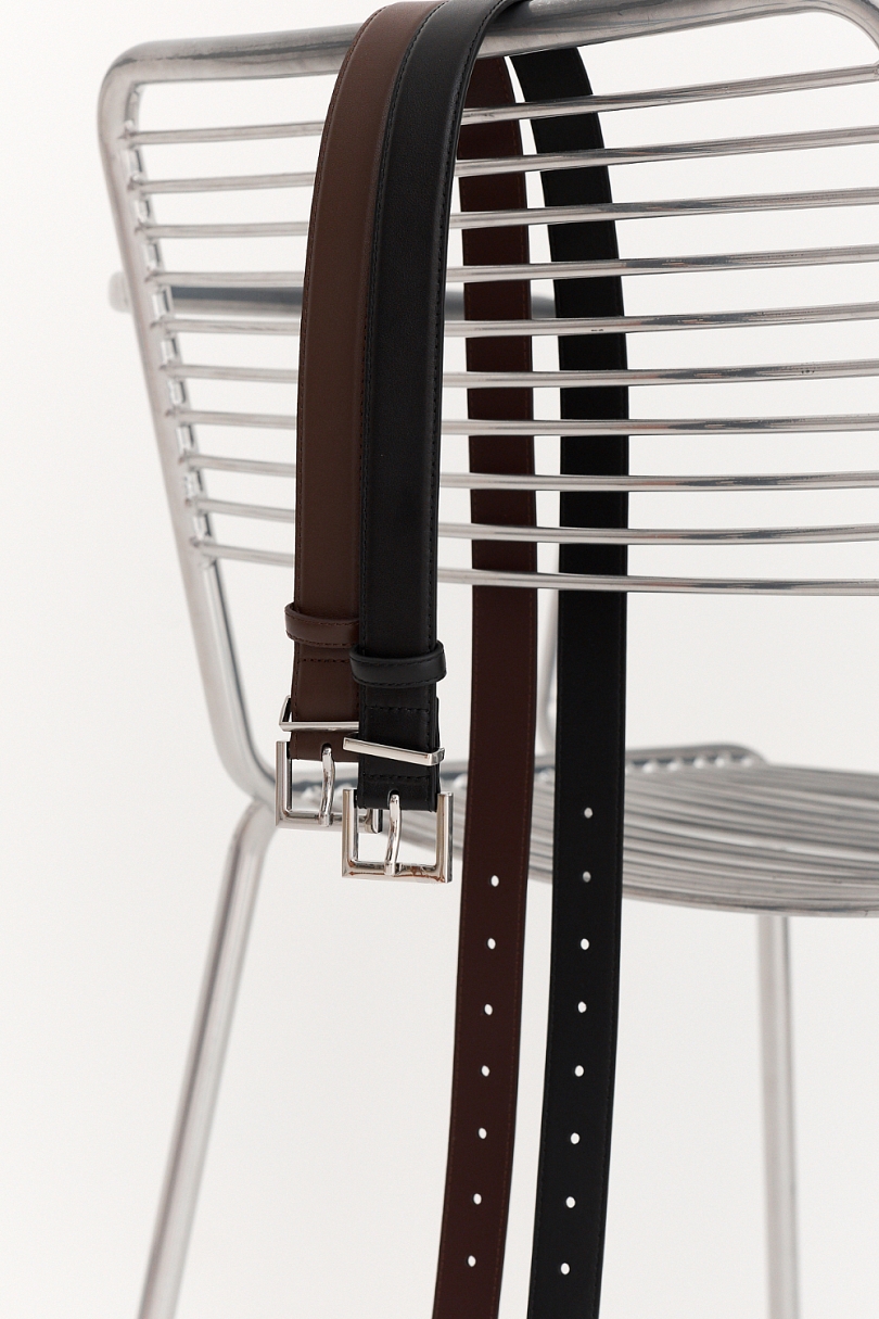 Ремень базовый из натуральной кожи