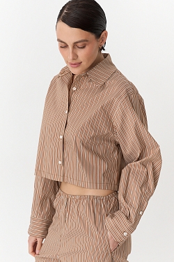 Комплект рубашка и брюки в полоску
