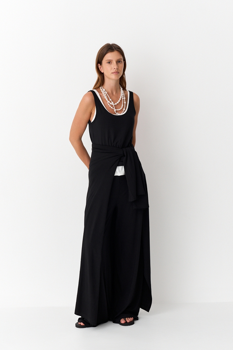 Майка расслабленная из вискозы