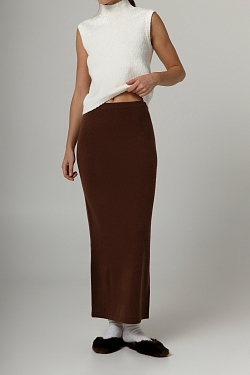 Юбка из шерсти и кашемира