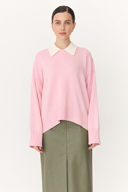 Свитер О- образный из шерсти и кашемира