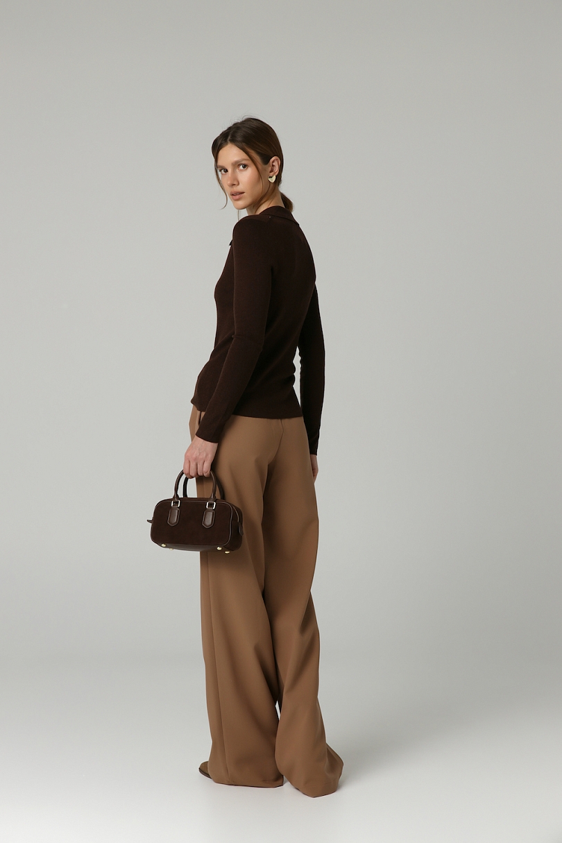 Кардиган на пуговицах из шерсти мериноса