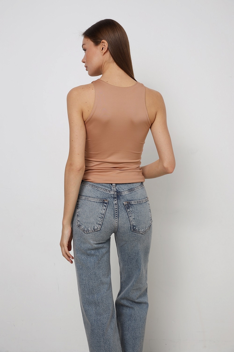 Топ двойной из вискозы 